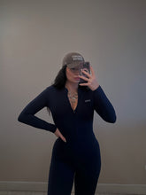 Load image into Gallery viewer, THE THERMAL ZIP UP ROMPER
